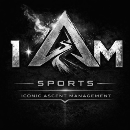 I AM SPORTS ICONIC ASCENT MANAGEMENT logo