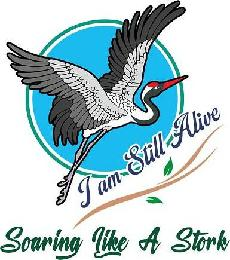 I AM STILL ALIVE SOARING LIKE A STORK logo