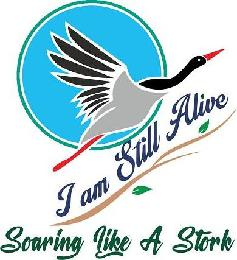 I AM STILL ALIVE SOARING LIKE A STORK logo