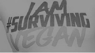 I AM #SURVIVING VEGAN logo