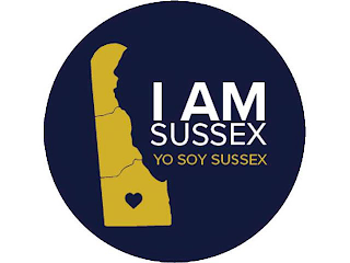 I AM SUSSEX YO SOY SUSSEX logo