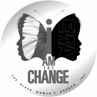 I AM THE CHANGE BWA THE BLACK WOMEN'S AGENDA, INC. logo