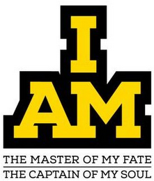 I AM THE MASTER OF MY FATE THE CAPTAIN OF MY SOUL logo