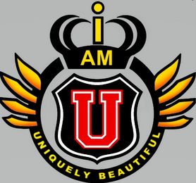 I AM U UNIQUELY BEAUTIFUL logo