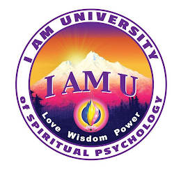 I AM UNIVERSITY OF SPIRITUAL PSYCHOLOGYI AM U LOVE WISDOM POWER logo