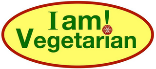 I AM VEGETARIAN! logo