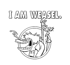 I AM WEASEL. logo