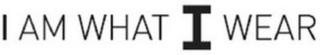 I AM WHAT I WEAR logo