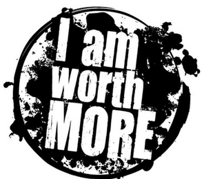 I AM WORTH MORE logo