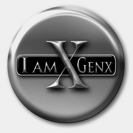 I AM X GENX logo