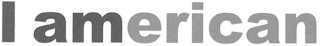 I AMERICAN logo