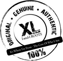 I-AND-I ROOTS IT'S WHERE I'M FROM - THE CORE OF WHO I AM XL ORIGINAL GENUINE AUTHENTIC 100% logo