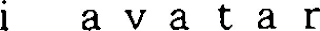 I AVATAR logo