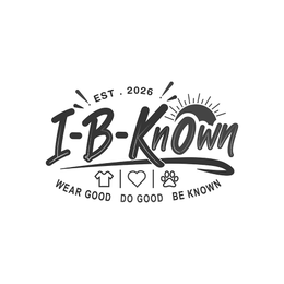 I-B-KNOWN EST. 2026 WEAR GOOD DO GOOD BE KNOWN logo