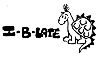 I-B-LATE logo