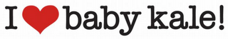 I BABY KALE! logo