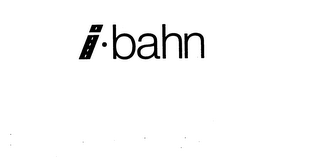 I BAHN logo