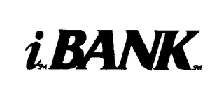 I BANK logo