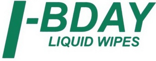 I-BDAY LIQUID WIPES logo