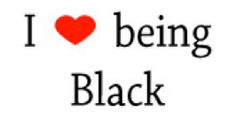 I BEING BLACK logo