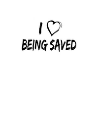 I BEING SAVED logo