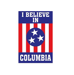 I BELIEVE IN COLUMBIA logo