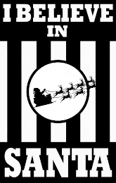 I BELIEVE IN SANTA logo