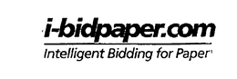 I-BIDPAPER.COM INTELLEGENT BIDDING FOR PAPER
