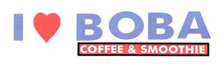 I BOBA COFFEE & SMOOTHIE logo