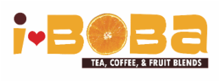 I, BOBA, TEA, COFFEE, & FRUIT BLENDS = = logo