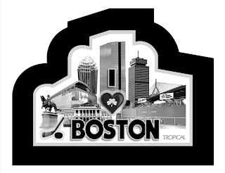 I BOSTON TROPICAL CITY SPICE BIG AND BAD ARE BACK THE FANATIC'S FRESHENER logo