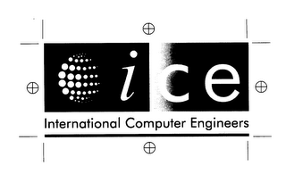 I C E INTERNATIONAL COMPUTER ENGINEERS logo