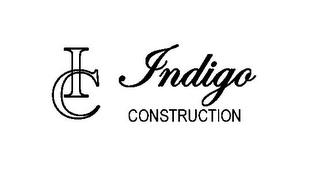 I C INDIGO CONSTRUCTION logo