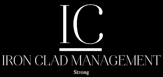 I C IRON CLAD MANAGEMENT STRONG logo