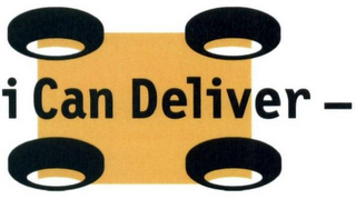 I CAN DELIVER logo