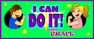 I CAN DO IT! WITH GRACE logo