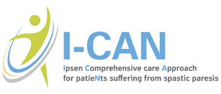 I-CAN IPSEN COMPREHENSIVE CARE APPROACHFOR PATIENTS SUFFERING FROM SPASTIC PARESIS logo