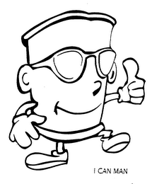 I CAN MAN logo