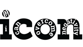 I CAN OVERCOME NEGATIVITY ICON logo