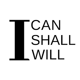 I CAN SHALL WILL logo