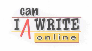 I CAN WRITE ONLINE logo