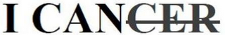 I CANCER logo