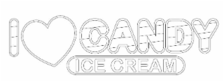 I CANDY ICE CREAM logo