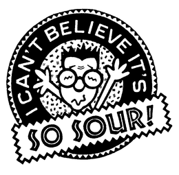 I CAN'T BELIEVE IT'S SO SOUR! logo