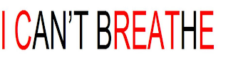 I CAN'T BREATHE logo