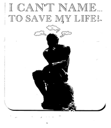 I CAN'T NAME...TO SAVE MY LIFE! logo