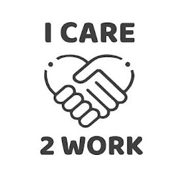 I CARE 2 WORK logo