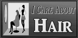 I CARE ABOUT HAIR logo