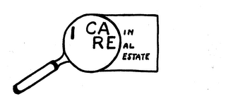 I CARE CAIN REAL ESTATE logo