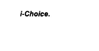 I-CHOICE. logo
